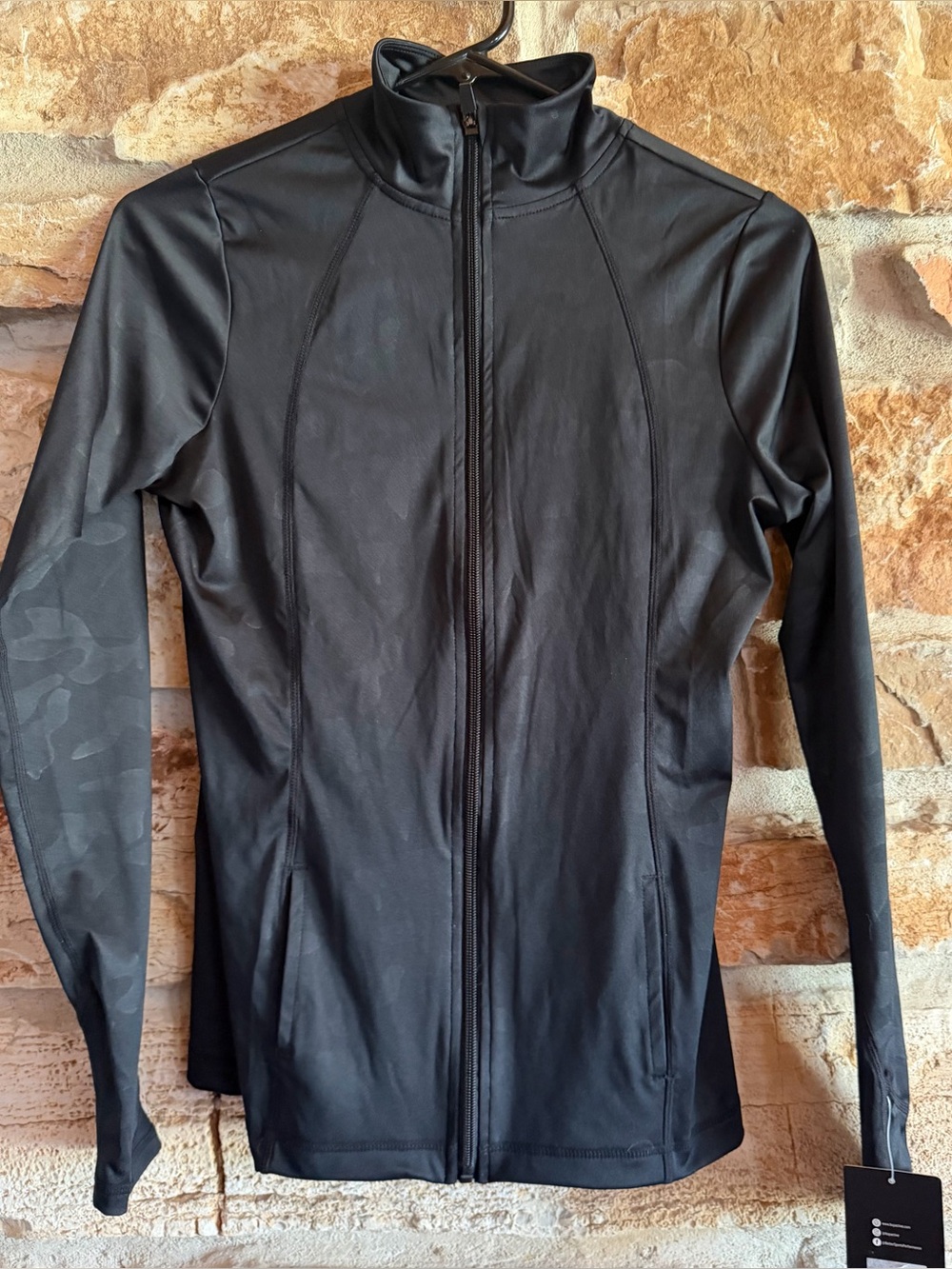 Women’s Black Full-Zip Lightweight Jacket